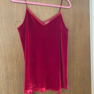 Free people velvet cami